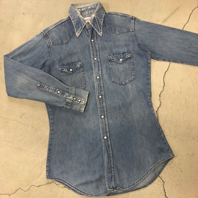 WRANGLER DENIM WESTERN SHIRT