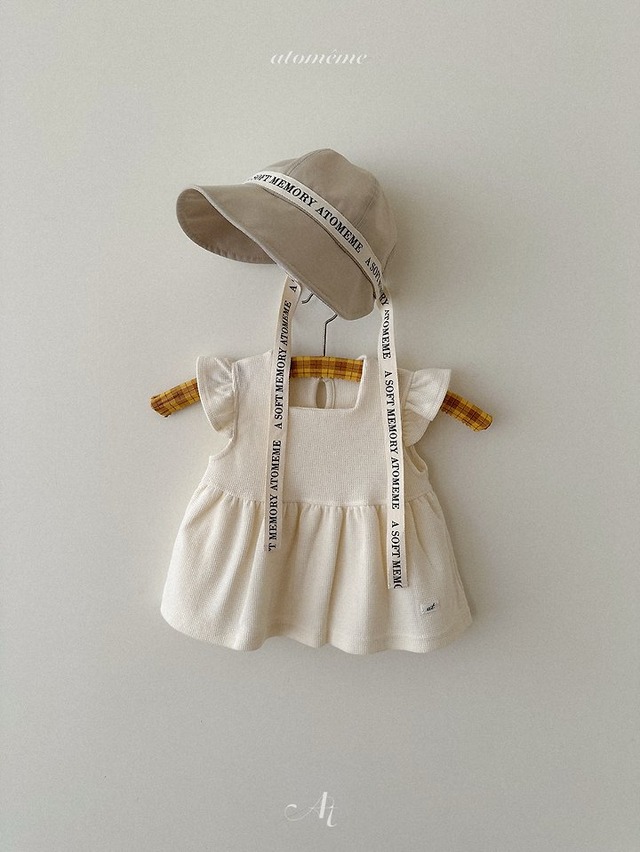 atomeme26su_Rib Waffle T-Shirt