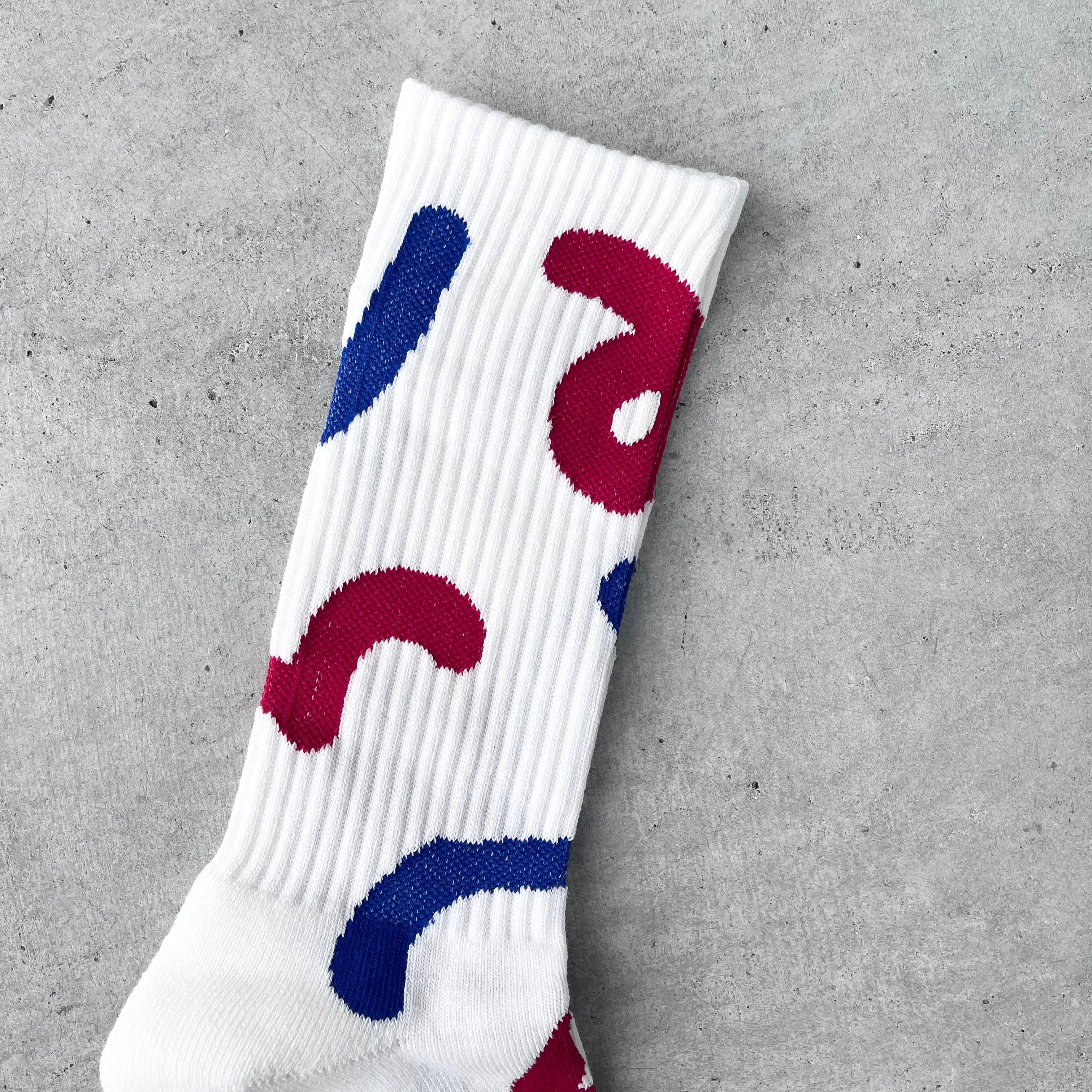 FAKUI / 【23-26cm】pattern sports socks FK-247