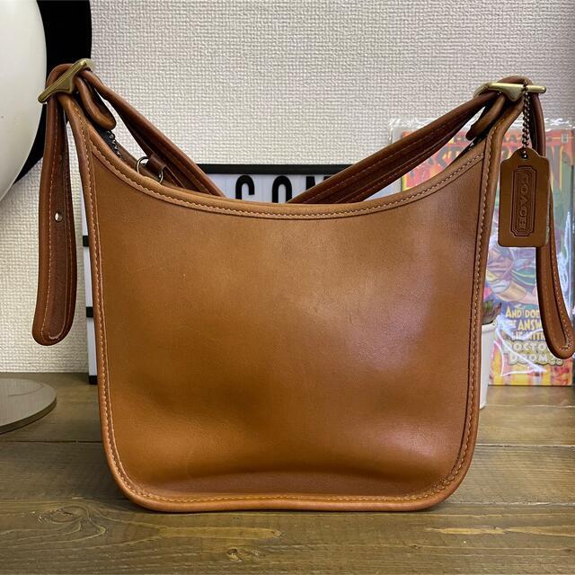 美品★COACH★オールドコーチ★90s★ショルダーバッグ★イタリア製★キャメル