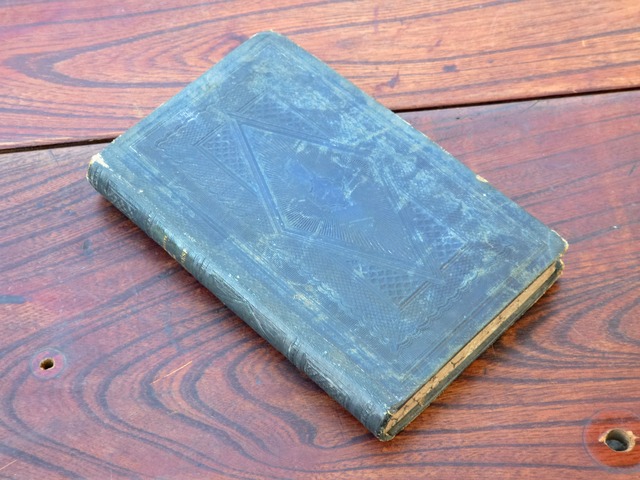 【Antique】フランス 1855年 書籍 ”創世記の子供たち” /d028