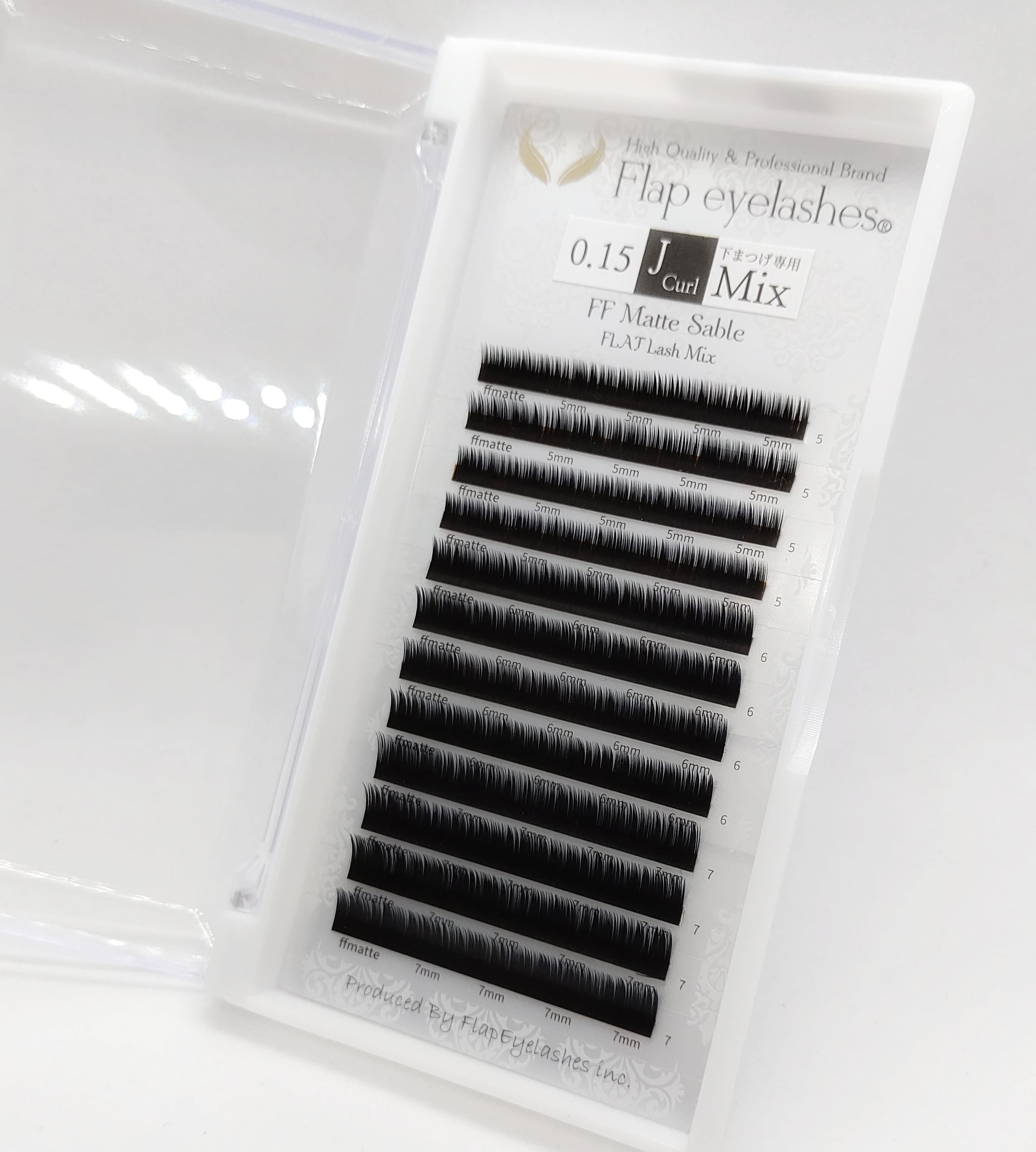 マツゲエクステ セット 商材 眉毛エクステ 下まつげエクステ 睫毛 エクストリームフラット 下まつげ(6列) まつげエクステ まつエク