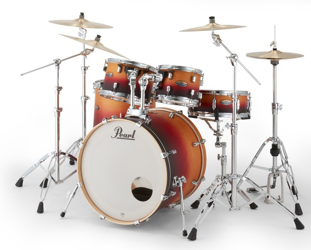 限定1台/海外専用カラー] Pearl ディケイド メイプル ドラムフル 