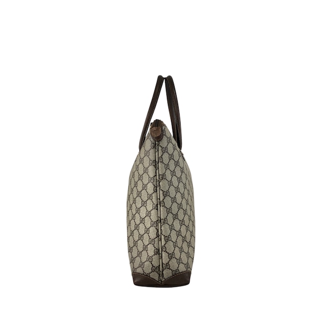 GUCCI グッチ GGスプリーム トートバッグ ベージュ PVCレザー vintage ヴィンテージ オールド wb6yiz