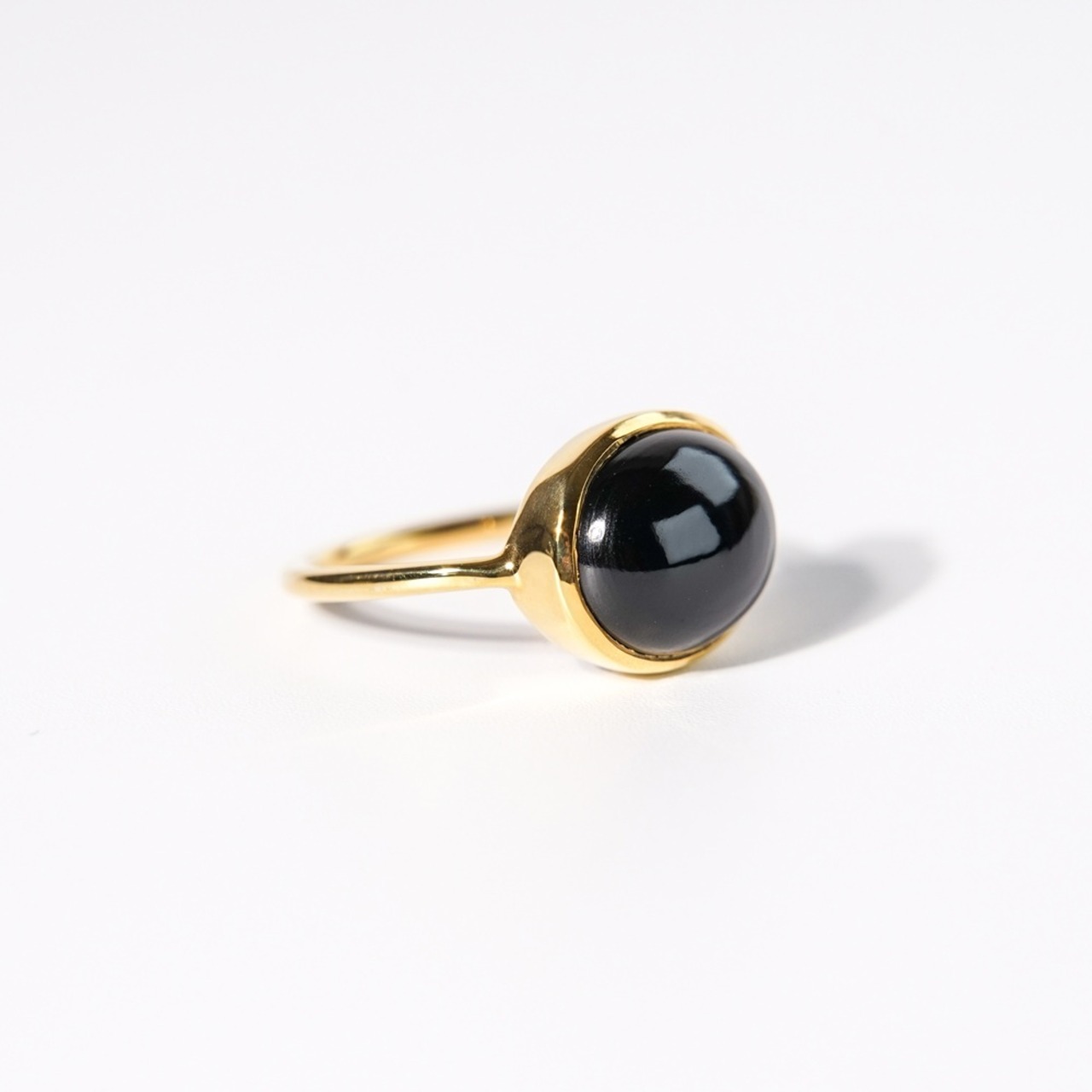 【15号】ブラックオニキス リング