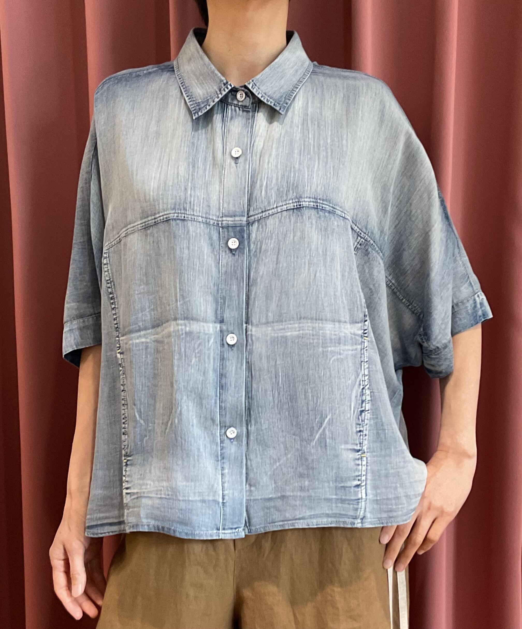 blue fronce ブルーフロンセ シアーデニムシャツ | セレクトショップ BLUE