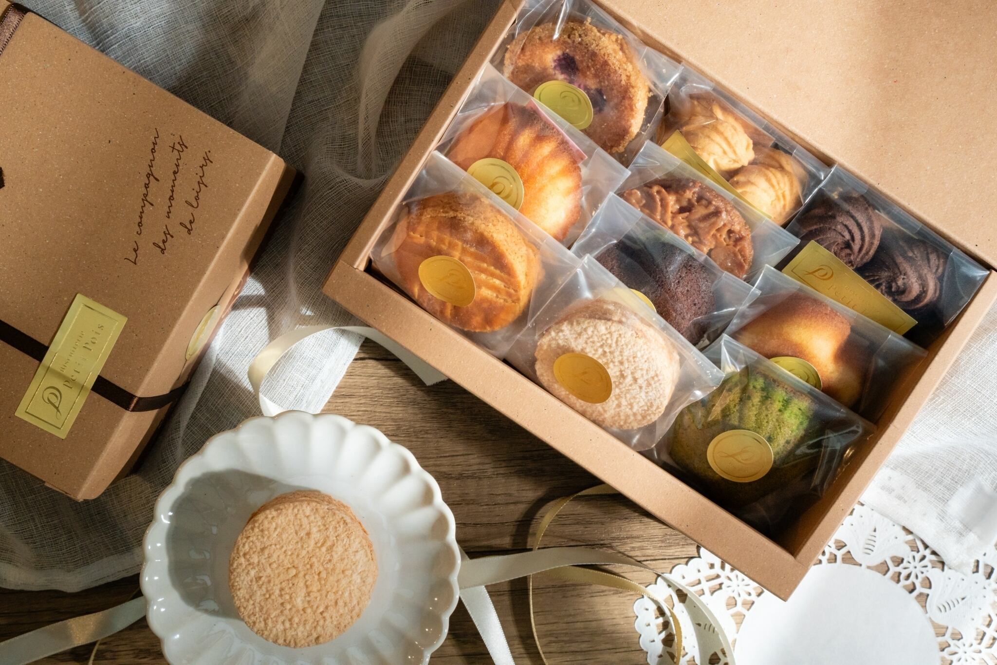 クラフト箱お任せ10個入 | ビスキュトリープティポワ クラフト箱お任せ10個入 | ビスキュトリープティポワ