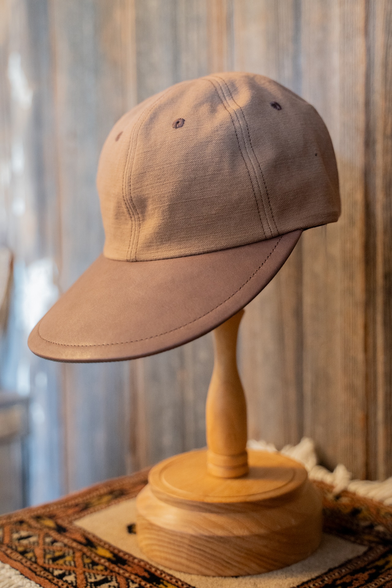 GYPSY&SONS HUNTING LEATHER LONG BILL CAP　