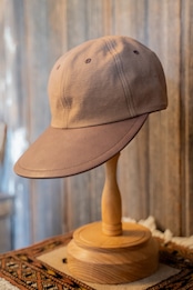 GYPSY&SONS HUNTING LEATHER LONG BILL CAP　