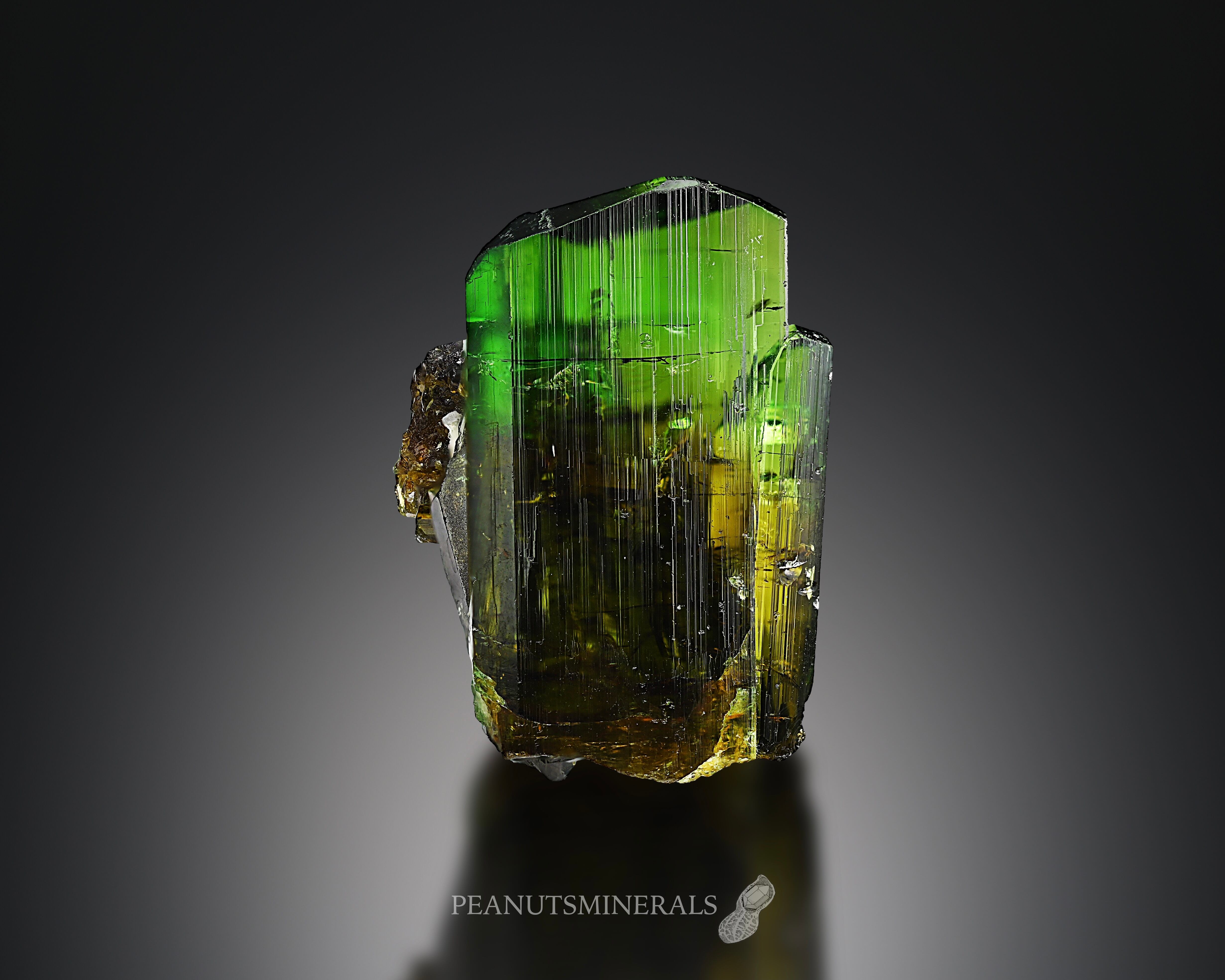 クロムドラバイト【Chrome Dravite】タンザニア産 | PEANUTS MINERALS