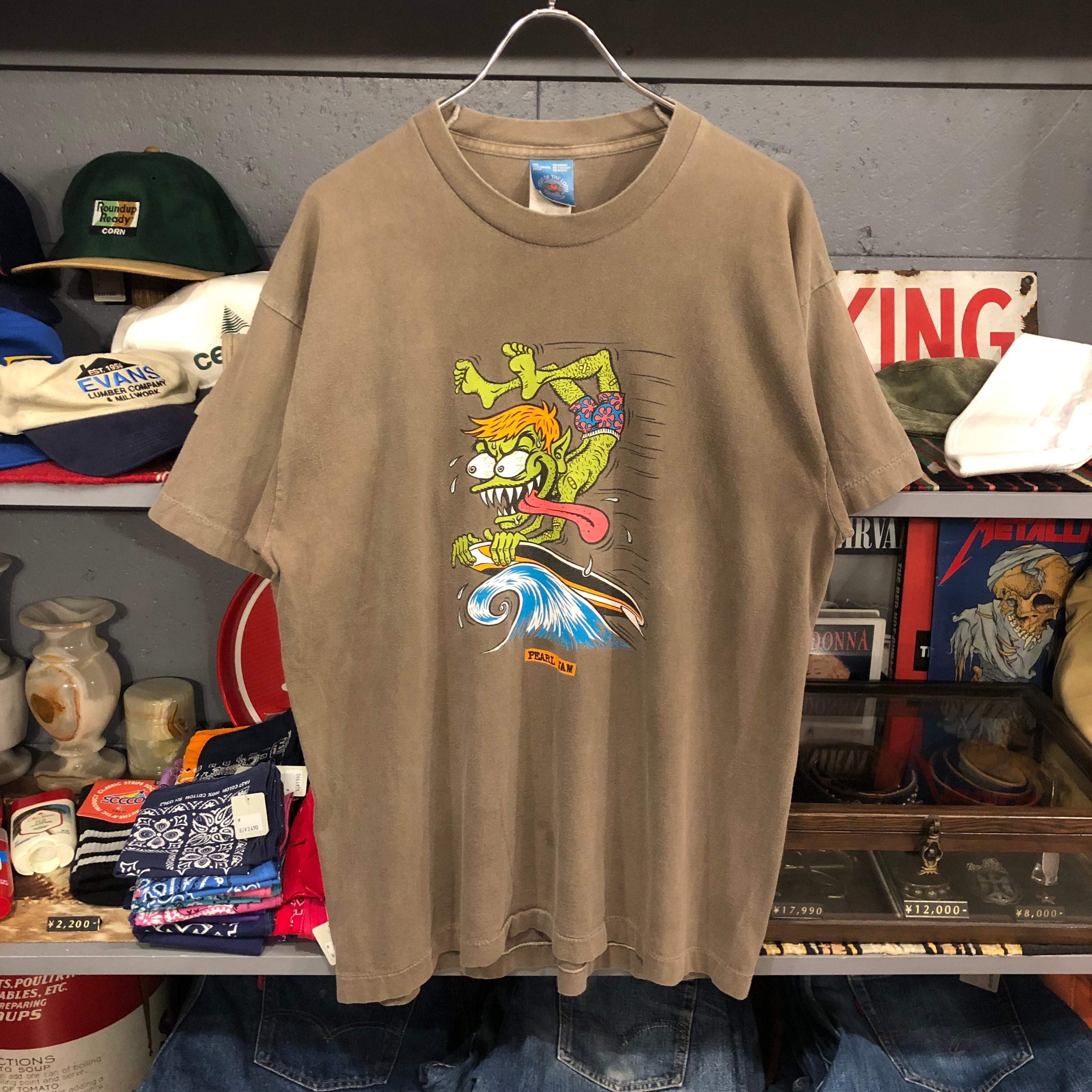 90s PEARL JAM CANDLES パールジャム ロックバンドTシャツ