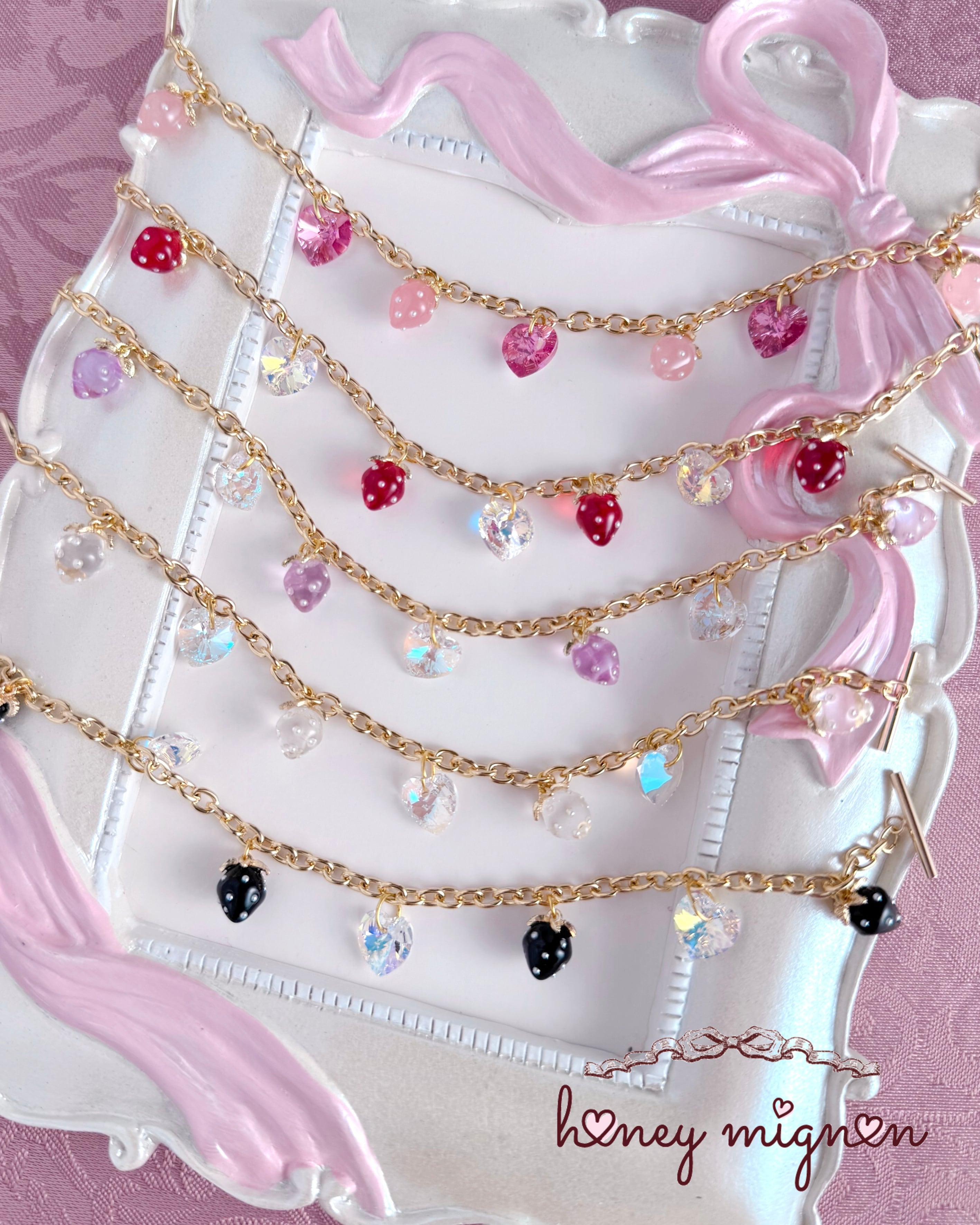 いちごブレスレット【BR-10】