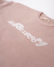 【#Re:room】SHAGGY LOGO CREW KNIT［REK163］