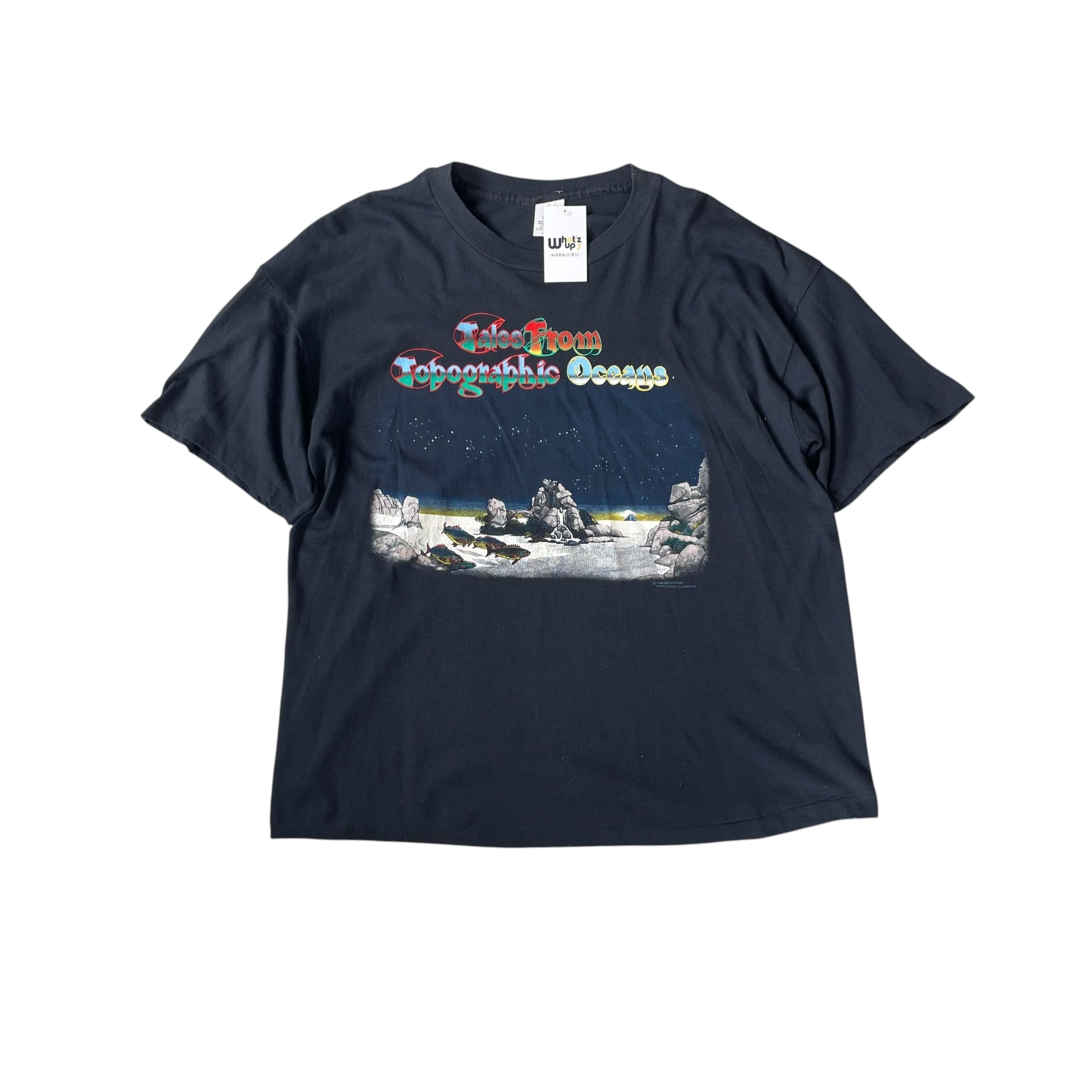 1989s YES "Tales from Topographic Oceans" T-shirt