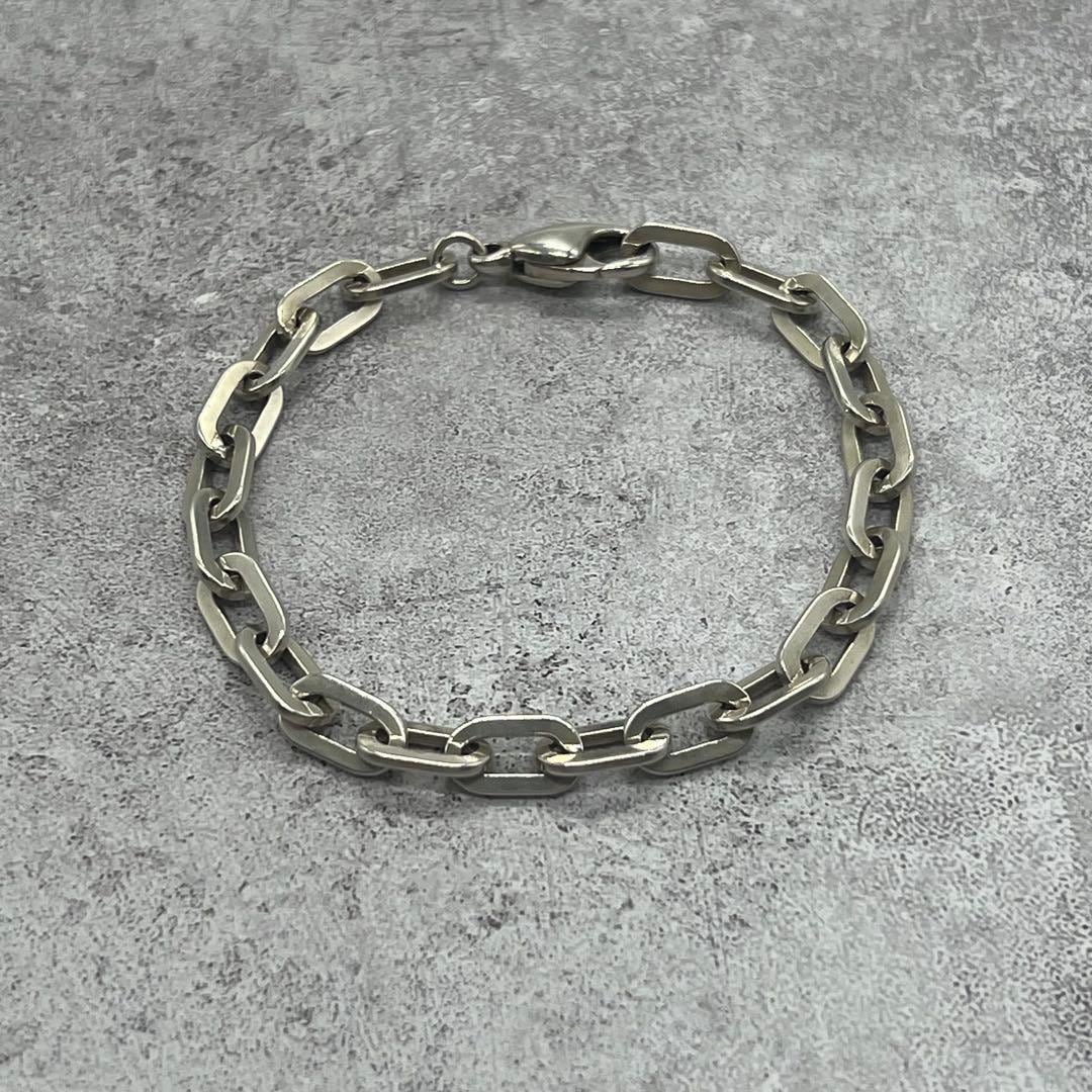 【ドイツ製】ティファニー TIFFANY エリプスリンク チェーン ブレスレット
