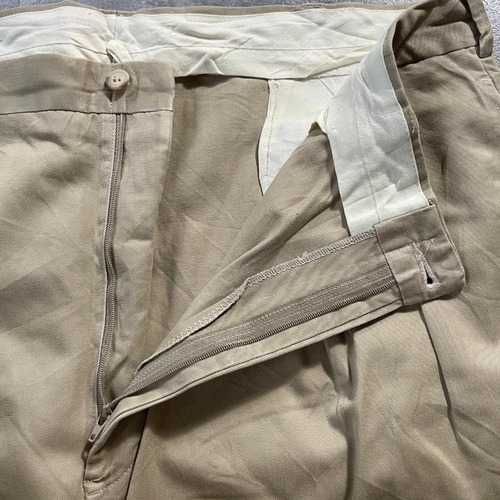 80s-90s Ralph Lauren USA製 w38 ブラウンチノパンツ 詳細写真9