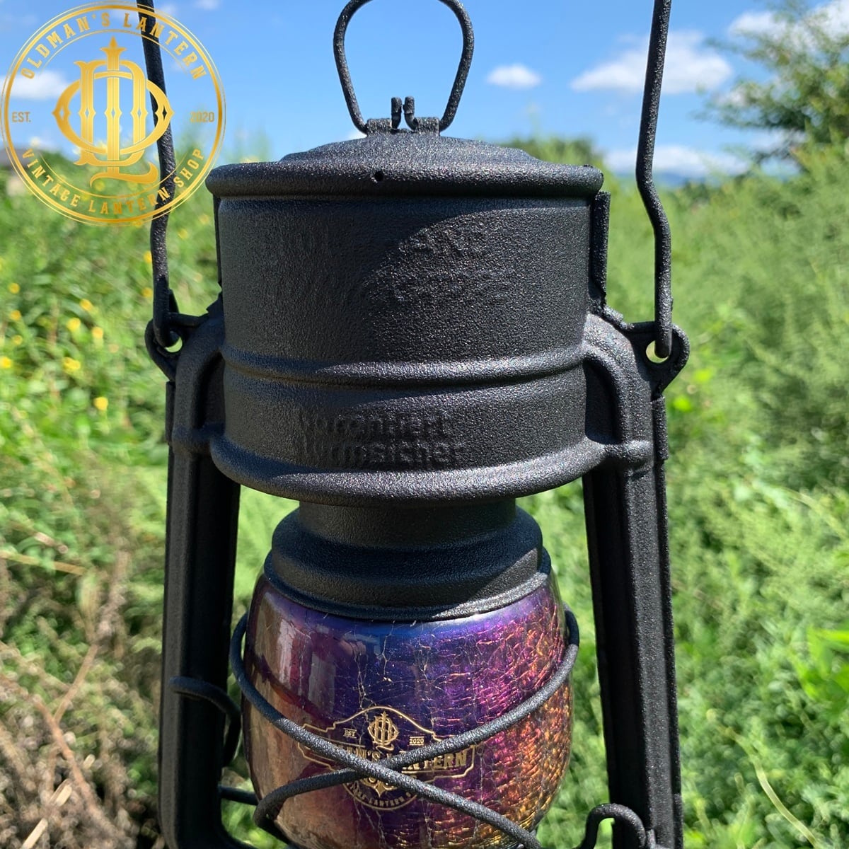 1950's FEUERHAND 276 StK Chameleon cracked glass | Oldman's lantern