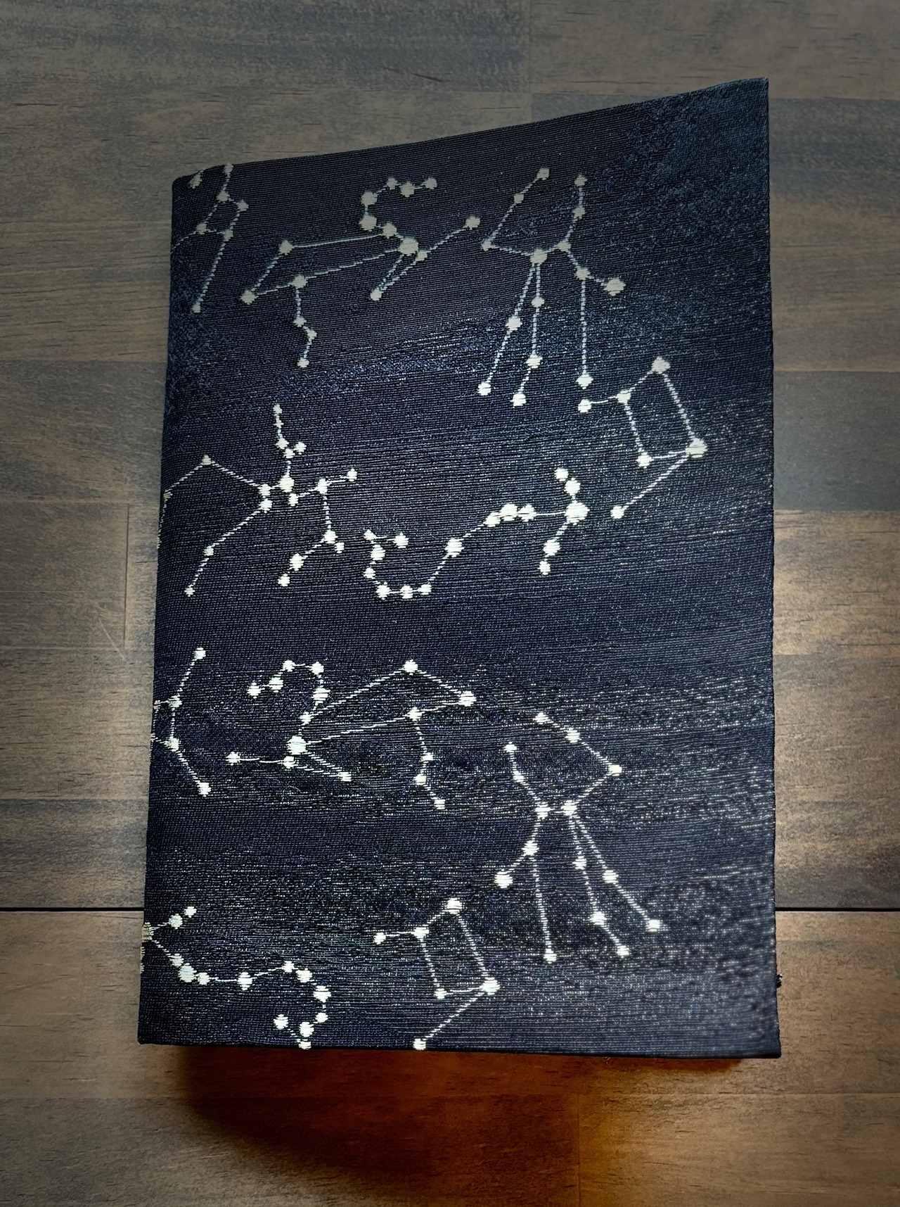 黄道12星座 A5サイズノートカバー　ブラック