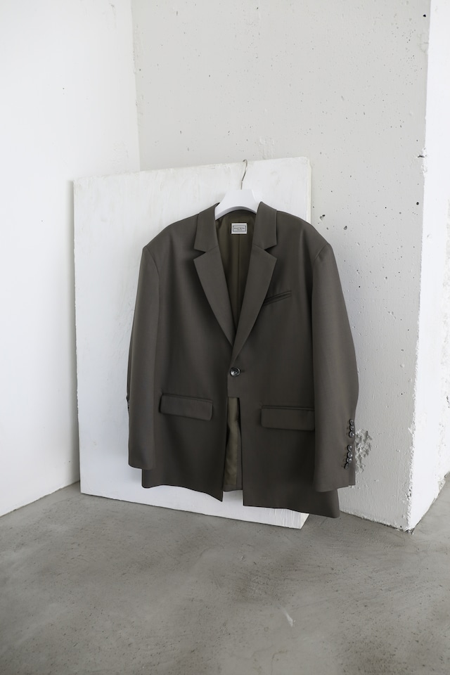 【Exclusive Line】JAPAN MADE oversize jacket（charcoal）