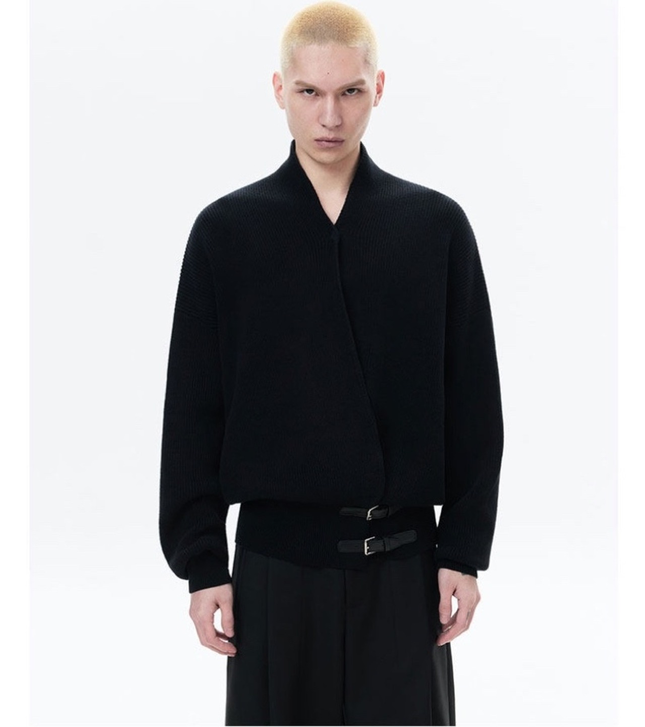 FRKM SCD 26SS クロスオーバー Vネック プルオーバー ニット