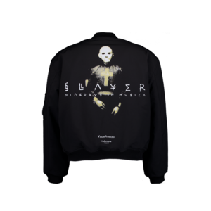 [UNDERMYCAR] SLAYER Undermycar Diabolus In Musica Ma-1 Black 正規品 韓国ブランド 韓国通販 韓国代行 韓国ファッション アンダーマイカー 日本 店舗