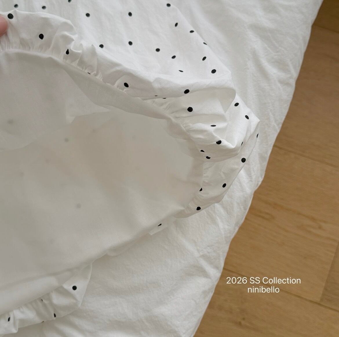 【即納/90-100size】バブルポップバルーンワンピース/ ninibello