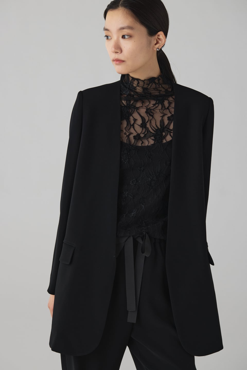 saqui（サキ） レースプルオーバー LACE PULL OVER 25FW47 | saqui (store)