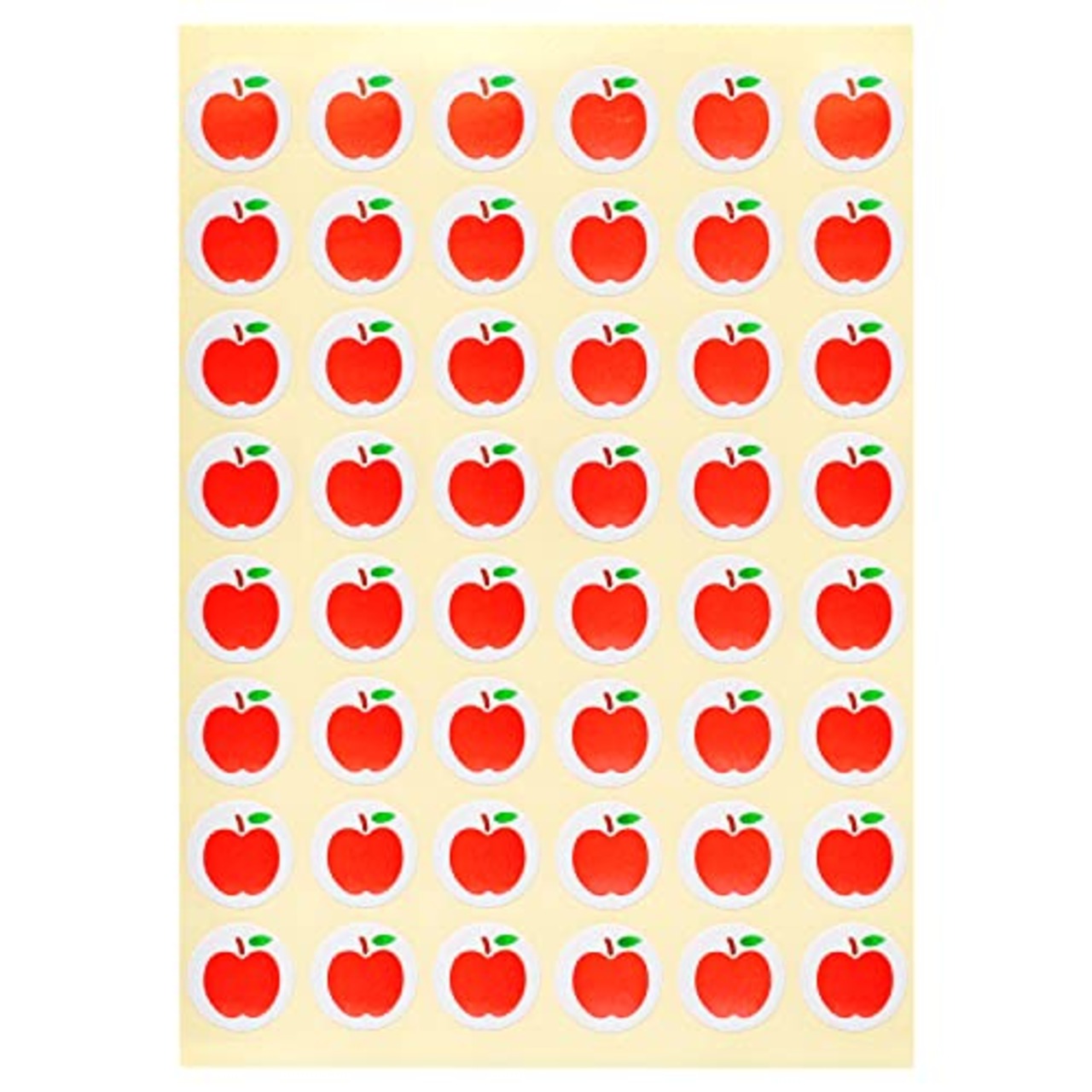 オキナ フルーツシール リンゴ PS1160 (48片×5枚入)×5セット AZPS1160