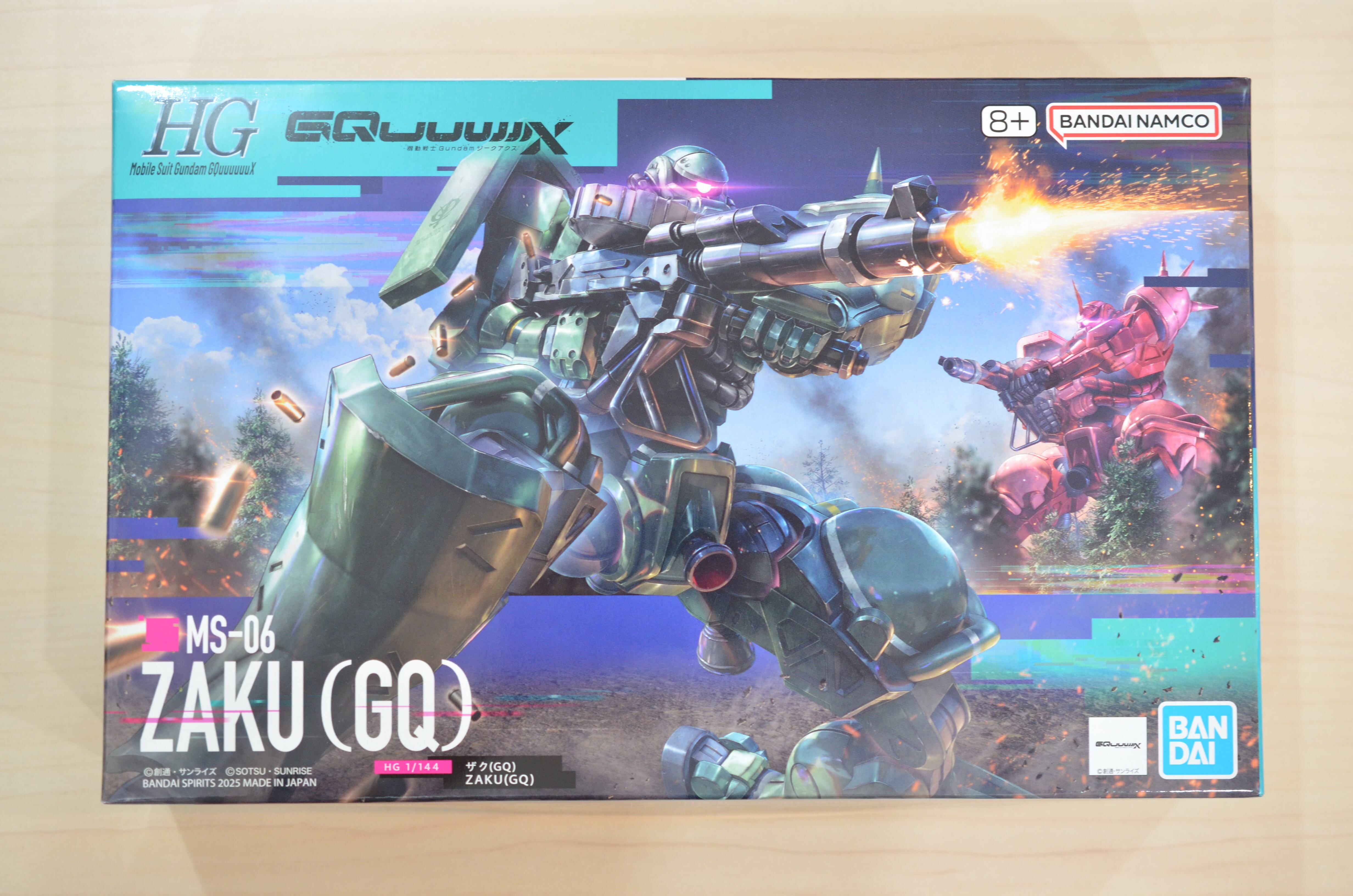 HG 機動戦士Gundam GQuuuuuuX 10 1/144 MS-06 ザク （GQ） 1⁄144 HG