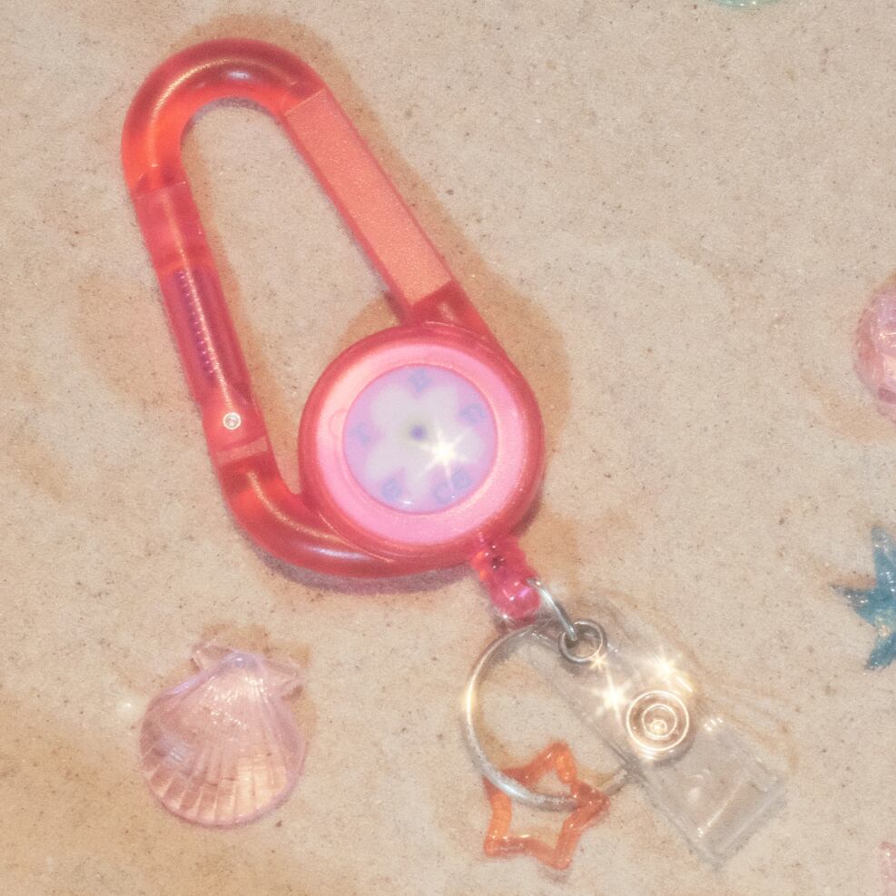 PH」カラビナ キーホルダー（Hot Pink） | THENCE