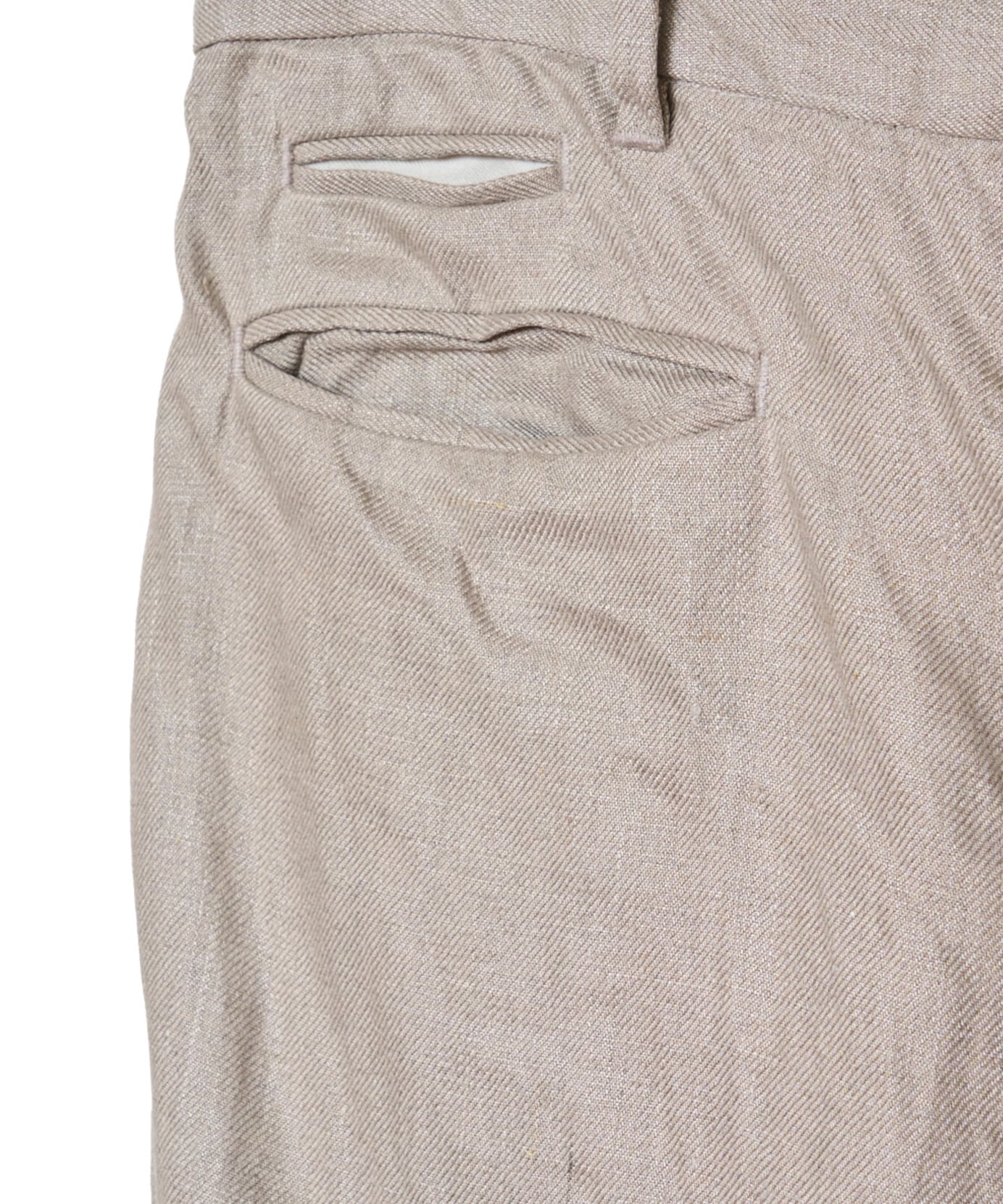 Midorikawa / MID26SS-PT01 BUTTON PANTS (IVORY) | AfterSchool