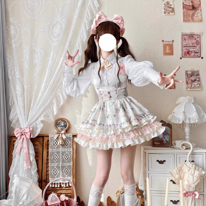 ロリータファッション通販 SEASONZ ゆめかわ サスペンダー