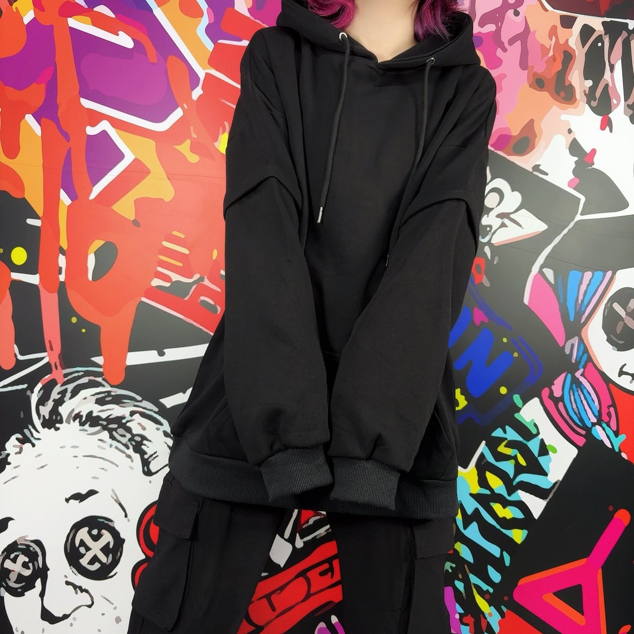 3WAY ZIP SLEEVE HOODIE【彼岸花GRADATION】 | NIER CLOTHING