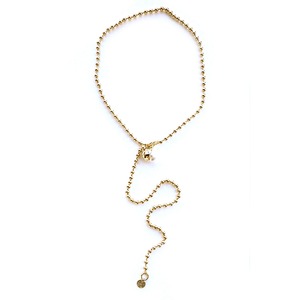 MOON BALL CHAIN ／Necklace  Gold