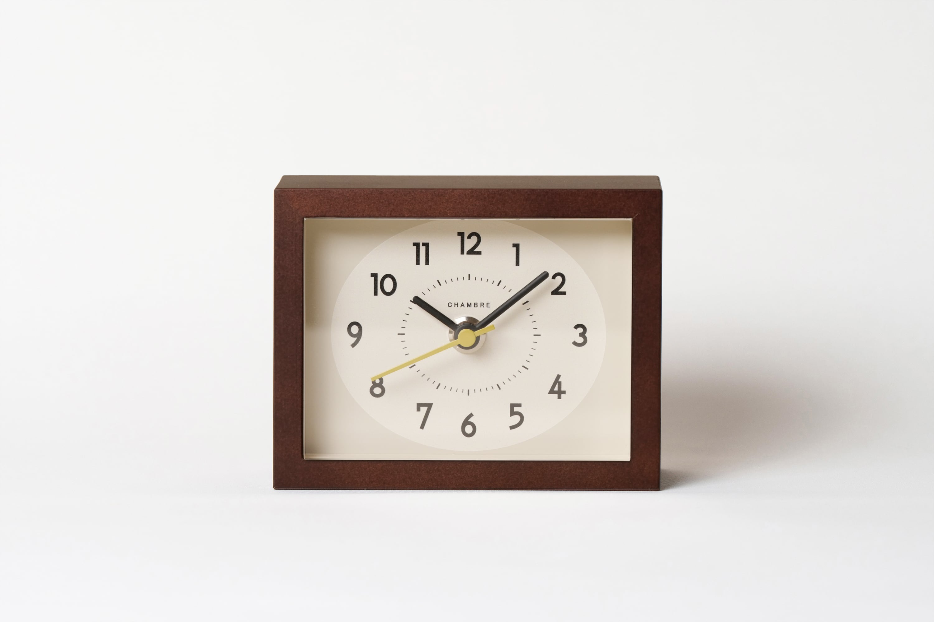 ひのきの置き時計 CAFE BROWN | シャンブル【CHAMBRE】byインターゼロ
