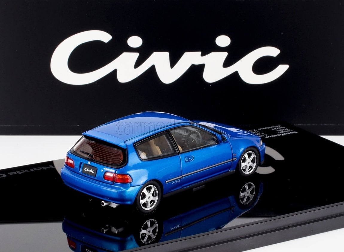 ミニカー 1/43 ホンダ シビック LCD-MODEL 1/43 HONDA CIVIC SIR II