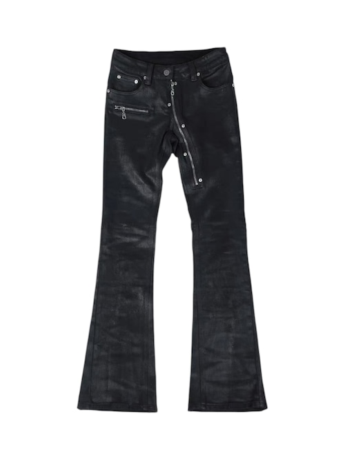 【SEXXDEVIL】Waxed Zip Skinny Denim