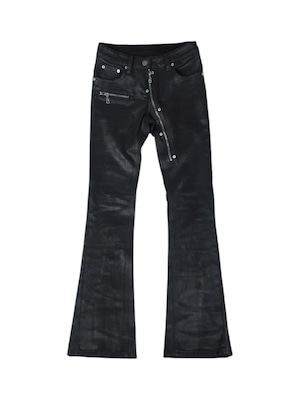 【SEXXDEVIL】Waxed Zip Skinny Denim