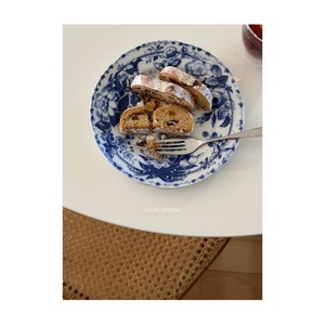 Creil et Montereau 　クレイユモントロー　/ 　“FLORA MUGUET”　鈴蘭の深皿プレート　a