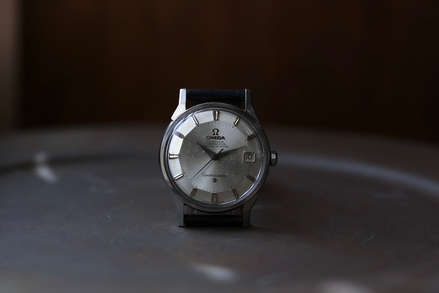 OMEGA】 1962年製 オメガ コンステレーション 12角 デイト バレット