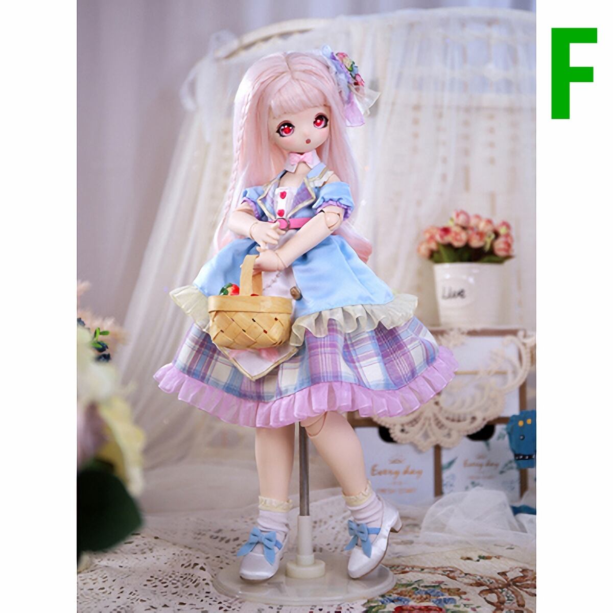 アニメドール 本体 衣装 シューズ 1/4 40cm DBS SD BJD カスタムドール