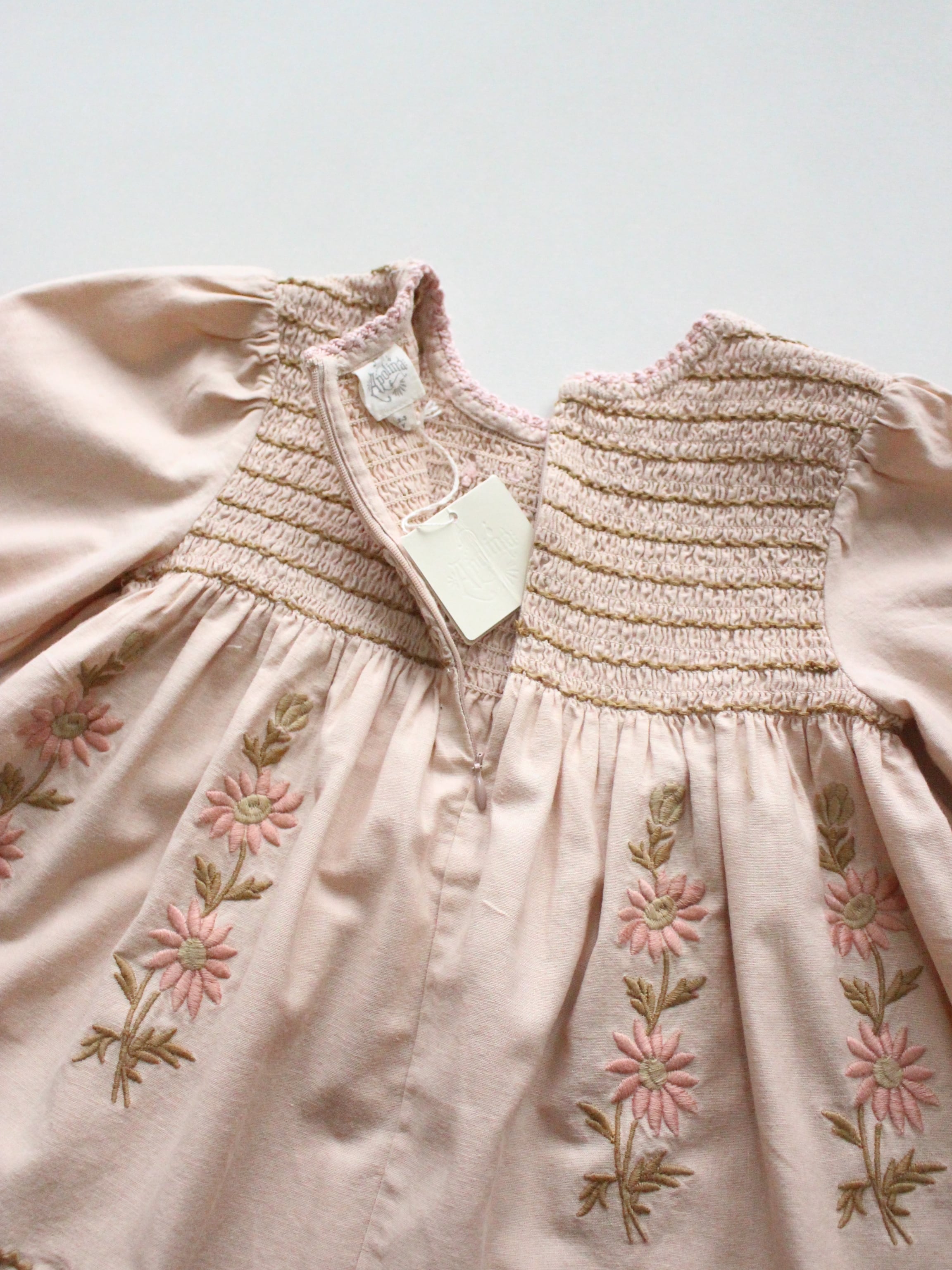 【新品】Apolina Penny Smock Dress pink 5-7 𓇠 ⁡ ⁡ 𝖺𝗉𝗈𝗅𝗂𝗇𝖺 𝟤𝟧𝖠𝖶 - 𝗌𝖾𝗉.𝟤𝟧 ☑︎ 𝖯𝖾𝗇𝗇𝗒