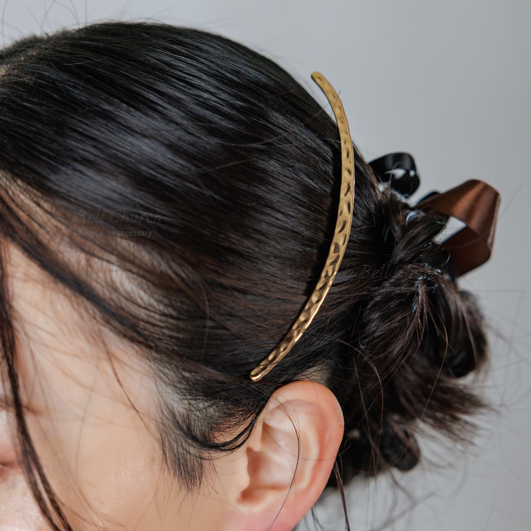 クレセントコーム | 三日月 | シンプル | ゴールド | (BC-H55