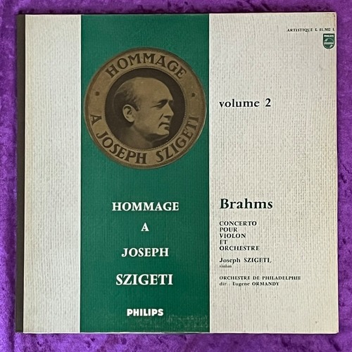 シゲティ ブラームス ヴァイオリン協奏曲