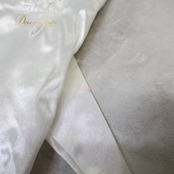 FAERIESTY ホワイト系 ワンピース ドレス ウエディングドレス マーメイド 前撮り 結婚式 白 無地 シンプル 伸縮 ストレッチ フリル リボン ヘアアクセサリー ティアラ ネックレス ピアス アームカバー 華やか ポーチ シルバー系 ピンク系