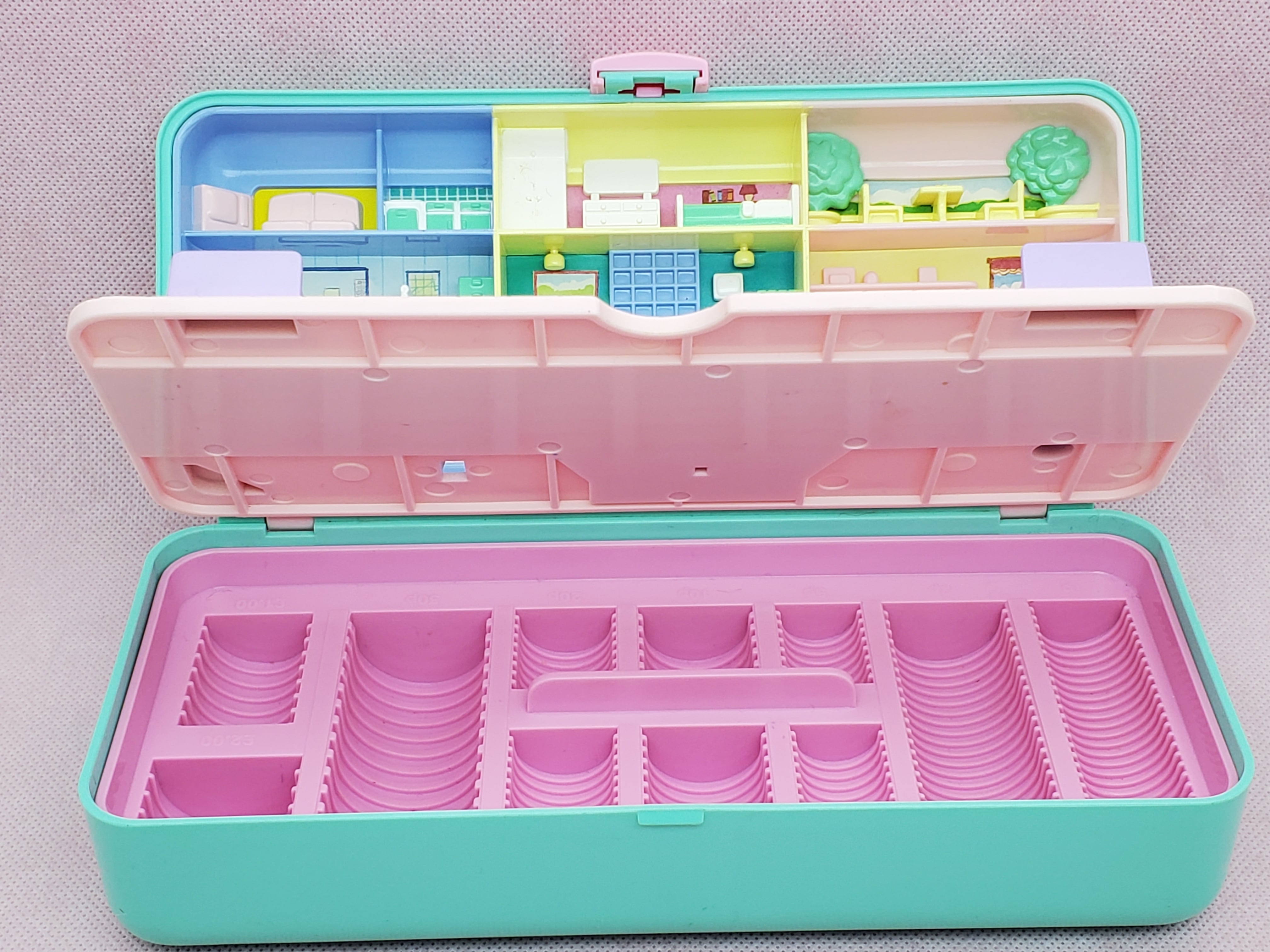ポーリーポケット ハイストリートマネーボックス Polly Pocket ハイストリートマネーボックス 1989年 完品 | ポーリーポケット