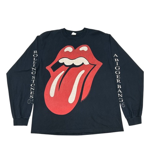 The Rolling Stones “A Bigger Bang” Tongue Logo Long Sleeve T-Shirt XL