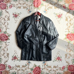vintage cowhide leather jacket