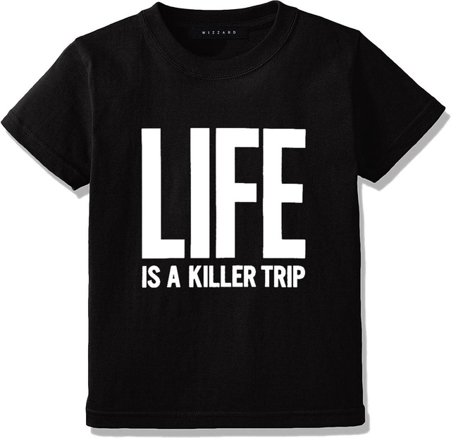 ARCHIVE GRAPHIC T-SHIRTS "LIFE" //  KIDS