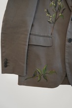 vintage tailored jacket-graybeige